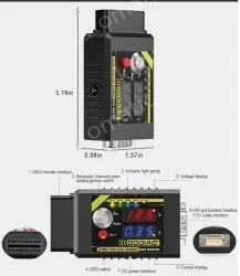 GODIAG GT106 Heavy Duty Truck 24v to 12v Converter