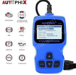 Autophix V007 Volkswagen Audi Skoda dedicated full system tester decoder